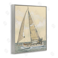 Michael Willett | Detailed Sailboat View