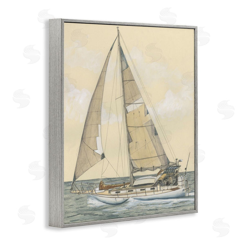 Michael Willett | Detailed Sailboat View