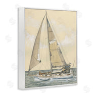 Michael Willett | Detailed Sailboat View