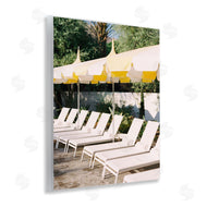 Justine Milton | Poolside Beach Chairs