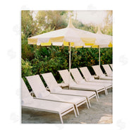 Justine Milton | Summer Pool Chairs