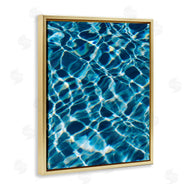 Justine Milton | Beach Water Pattern
