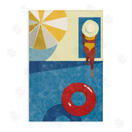Victoria Barnes | Summer Poolside Girl