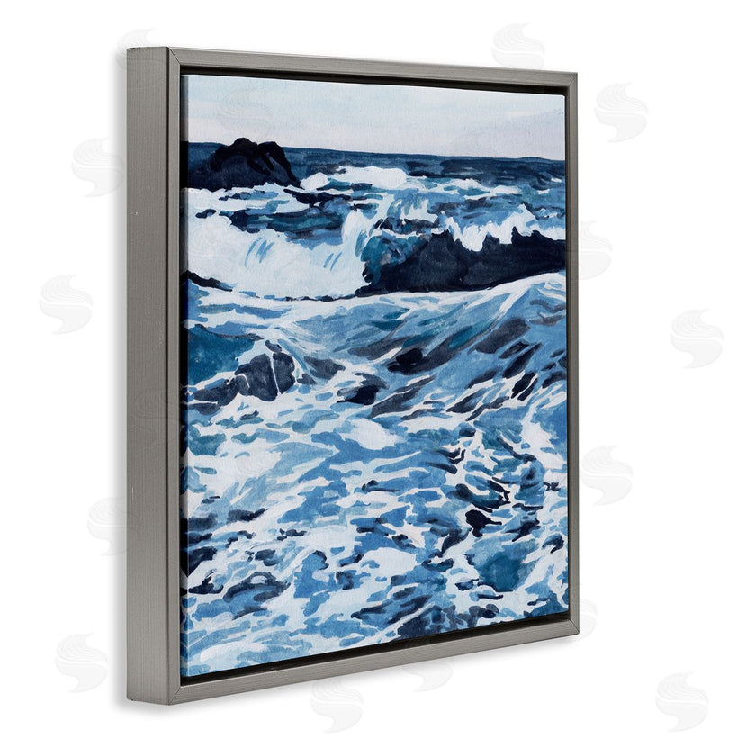 Melissa Wang | Blue Coastal Waves