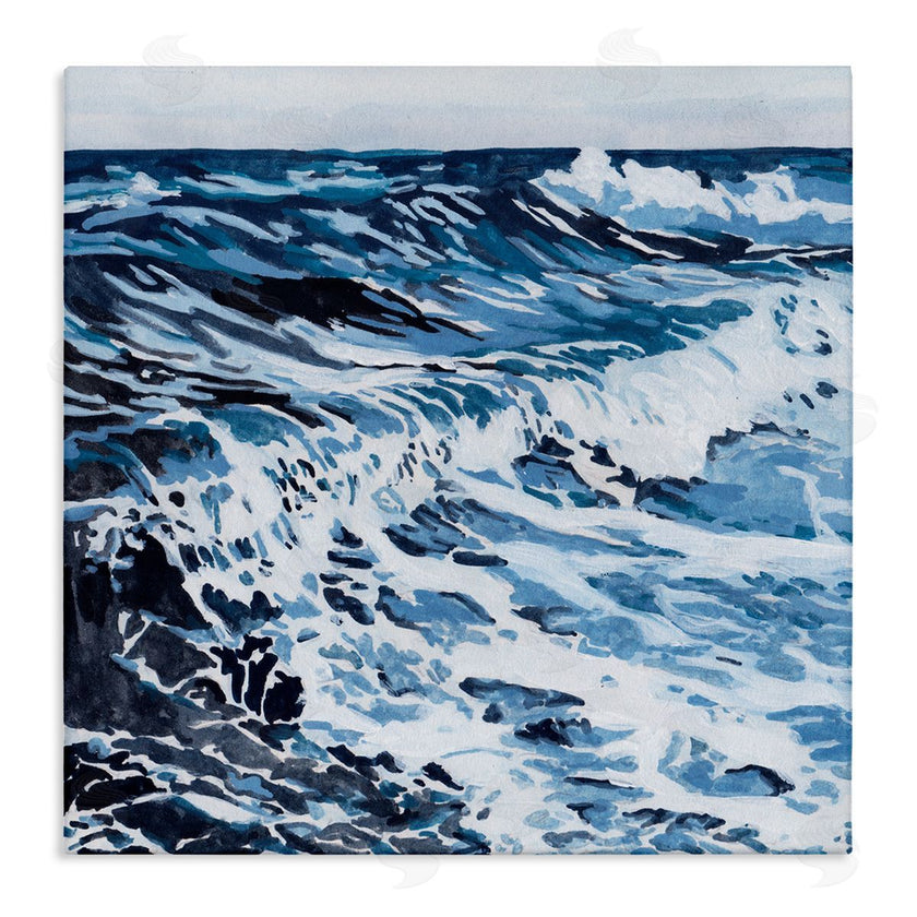 Melissa Wang | Blue Rolling Waves