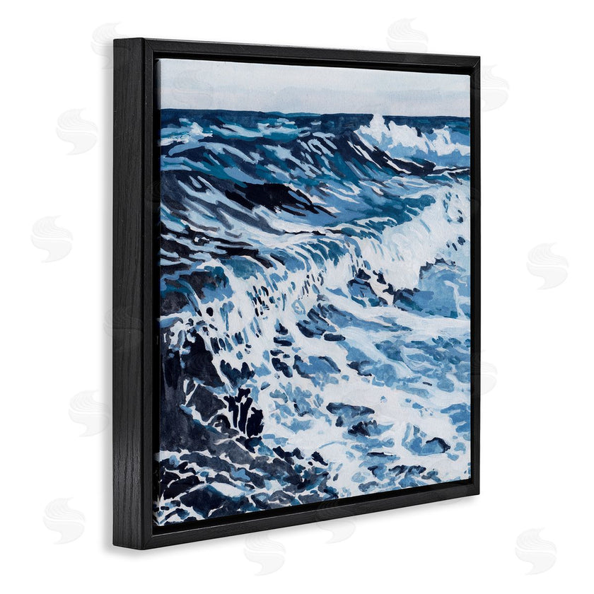 Melissa Wang | Blue Rolling Waves