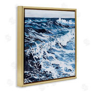 Melissa Wang | Blue Rolling Waves