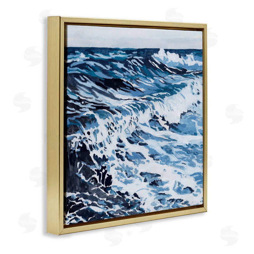 Melissa Wang | Blue Rolling Waves