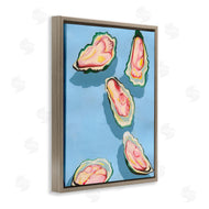 Grace Popp | Bold Oysters on Blue