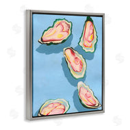 Grace Popp | Bold Oysters on Blue