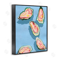 Grace Popp | Bold Oysters on Blue