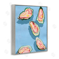 Grace Popp | Bold Oysters on Blue