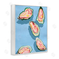 Grace Popp | Bold Oysters on Blue