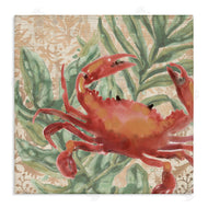 June Erica Vess | Crab on Palm Leaves