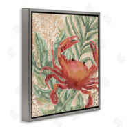 June Erica Vess | Crab on Palm Leaves