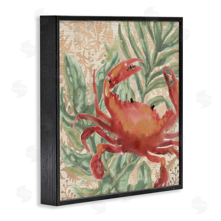 June Erica Vess | Crab on Palm Leaves