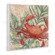 June Erica Vess | Crab on Palm Leaves