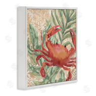 June Erica Vess | Crab on Palm Leaves