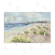 Audrey Jeanne Roberts | Seagulls Over Beach