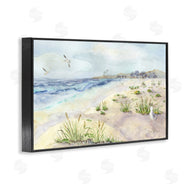 Audrey Jeanne Roberts | Seagulls Over Beach