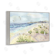 Audrey Jeanne Roberts | Seagulls Over Beach