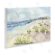 Audrey Jeanne Roberts | Seagulls Over Beach