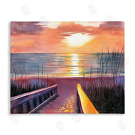 Christine Reichow | Sea Sunset Reflection