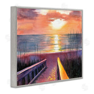 Christine Reichow | Sea Sunset Reflection