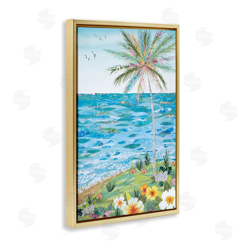 Jennifer Peck | Collaged Tropical Landscape