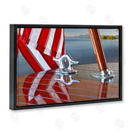 Dennis Frates | Flag On Boat Hull