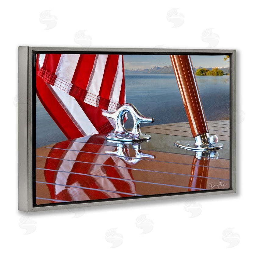 Dennis Frates | Flag On Boat Hull