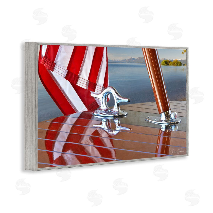 Dennis Frates | Flag On Boat Hull