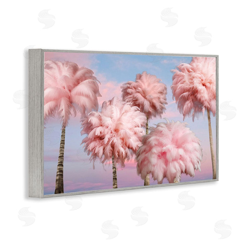 Ziwei Li | Fluffy Pink Palm Trees