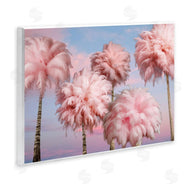 Ziwei Li | Fluffy Pink Palm Trees
