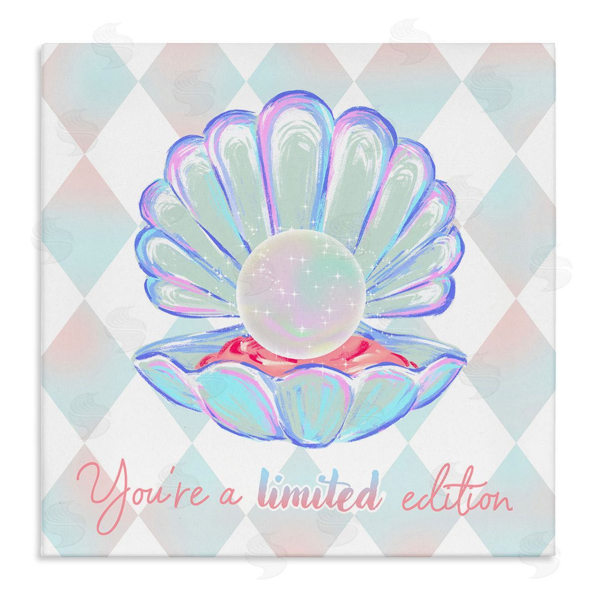 Limited Edition Pearl Canvas Wall Art, Home Decor by Ziwei Li