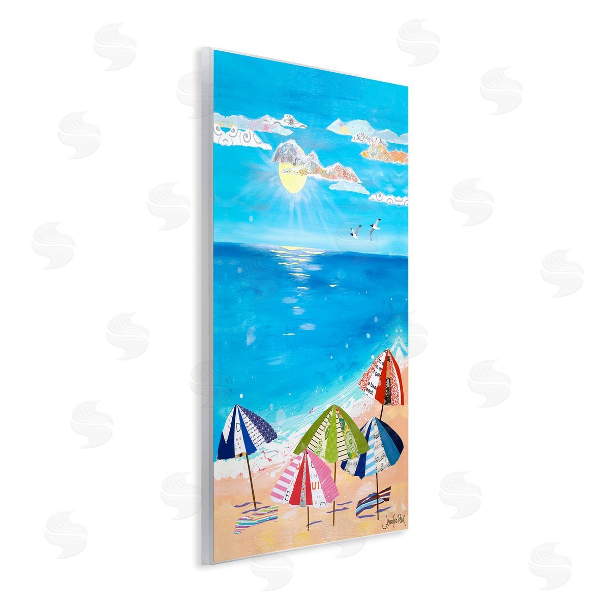 Good Day Sunshine Wood Plaque Wall Art, Home Decor by Jennifer Peck