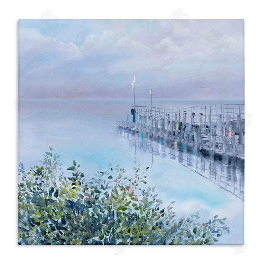 Meredith Howse | Foggy Harbor Dock