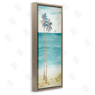 Jennifer Peck | Palms and Distant Boats