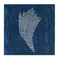 Jetty Home, LLC | Conch Shell on Blue