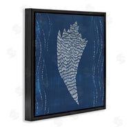 Jetty Home, LLC | Conch Shell on Blue