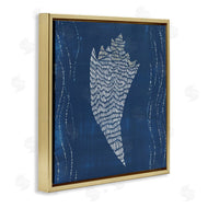 Jetty Home, LLC | Conch Shell on Blue