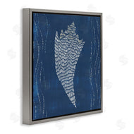 Jetty Home, LLC | Conch Shell on Blue
