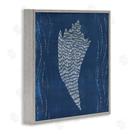 Jetty Home, LLC | Conch Shell on Blue
