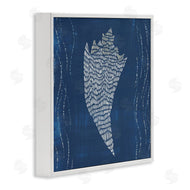 Jetty Home, LLC | Conch Shell on Blue