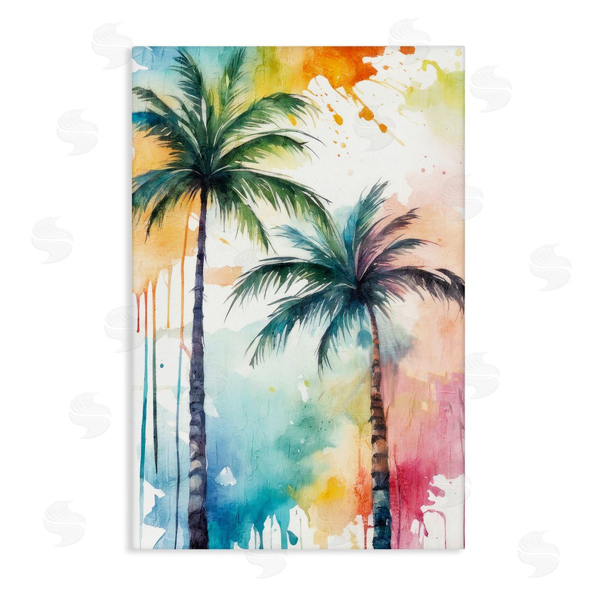 Kim Allen | Paint Splash Palms