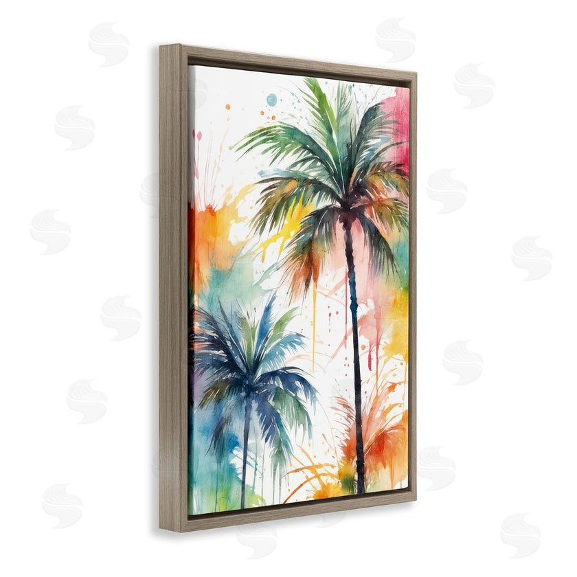 Kim Allen | Splashed Palm Trees