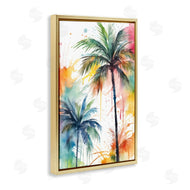 Kim Allen | Splashed Palm Trees