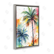 Kim Allen | Splashed Palm Trees