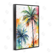 Kim Allen | Splashed Palm Trees