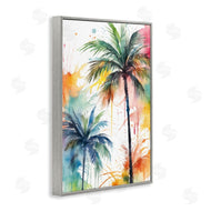 Kim Allen | Splashed Palm Trees